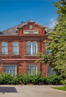 Экспозиция основного здания Вельского музея.