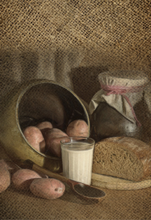 Постер события Программа "Толокно, картошка и хлеба немножко".