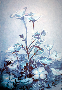 Фото афиши Рисование акварелью «Цветы»