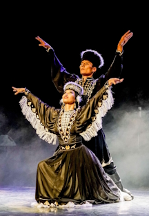 Scene from «Ожившая легенда. Государственный театр танца Калмыкии "Ойраты"»