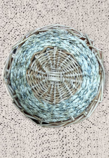 Фото афиши Подставка круглой формы. Мастер-класс по плетению из лозы для начинающих