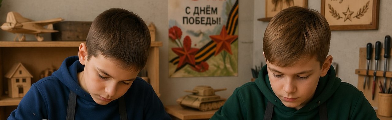 Фото афиши Деревянная открытка в технике выжигания к 9 мая. Мастер-класс.