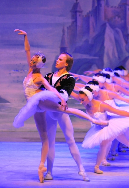 Cцена из «Балет "Лебединое озеро"»
