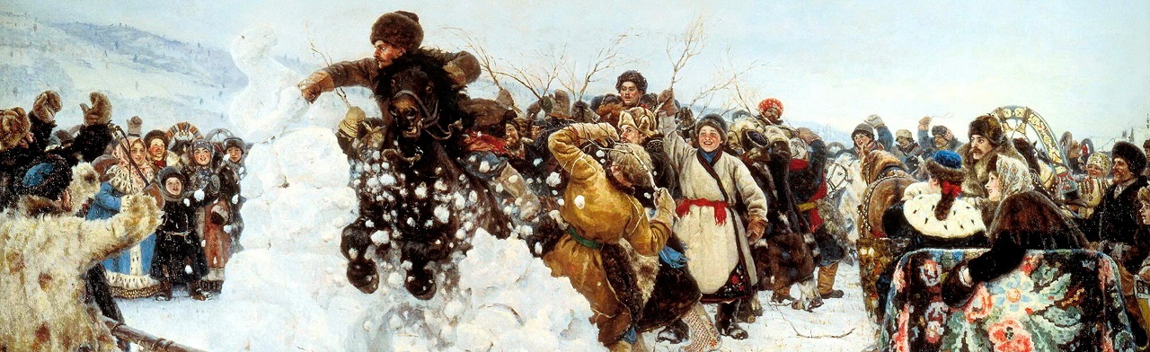Мультимедийная выставка "Суриков. Россия на холсте" Фото афиши Мультимедийная выставка "Суриков. Россия на холсте".