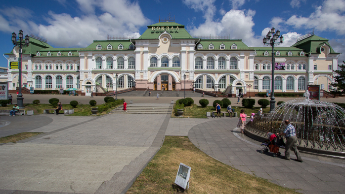 Фото афиши ЖД вокзал (Хабаровск).
