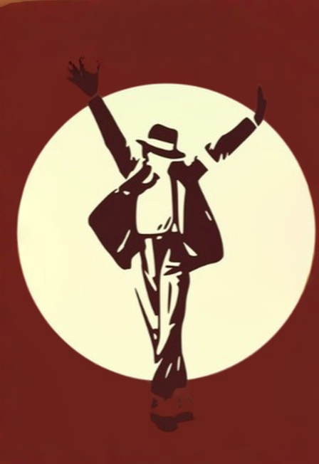 Art perfomance "Майкл Джексон".