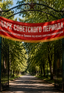 Постер Парк Советского периода в Ижевске