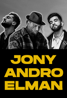 JONY, ELMAN, ANDRO Фото афиши JONY, ELMAN, ANDRO