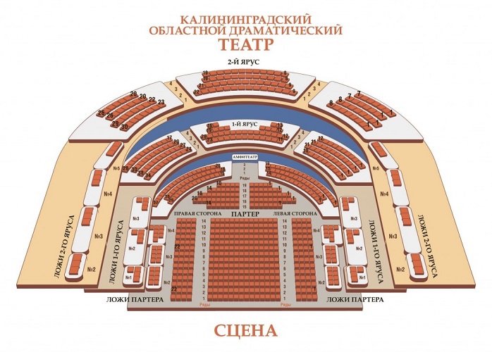 Схема зала для Ты где-то рядом Схема зала для Ты где-то рядом