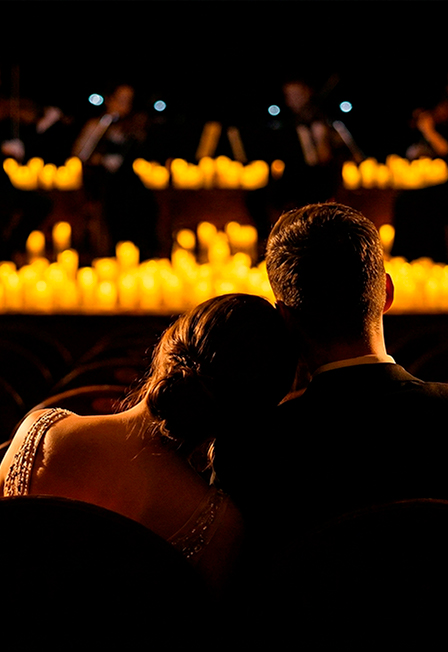 Музыка любви. Оркестр при свечах