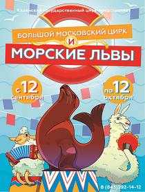 Морские львы и Большой Московский цирк Морские львы и Большой Московский цирк