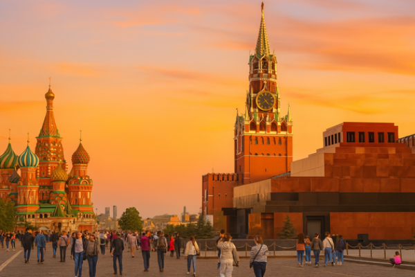 Московский кремль и Красная площадь