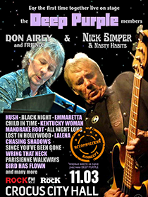 The Deep Purple Members Don Airey & Nick Simper The Deep Purple Members Don Airey & Nick Simper