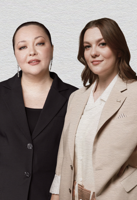 Карина Салихова и Анна Засыпко