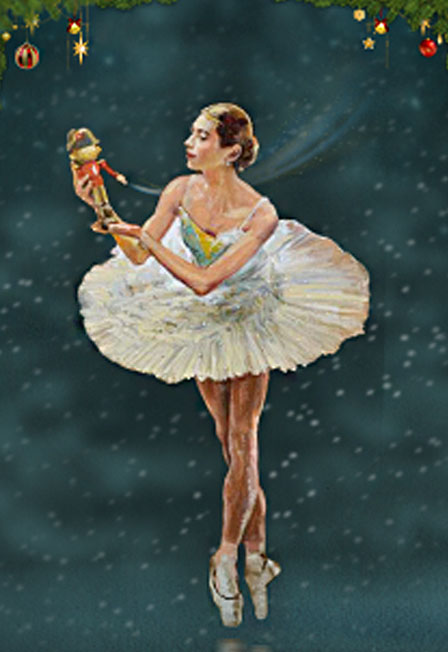 Постер события Шоу «Щелкунчик на льду с симфоническим оркестром».