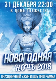 Новогодняя ночь 2018 в Доме торжеств Новогодняя ночь 2018 в Доме торжеств