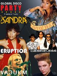 DISCO PARTY - SANDRA, VACUUM, DESIRLESS, ERUPTION, LONDONBEAT DISCO PARTY - SANDRA, VACUUM, DESIRLESS, ERUPTION, LONDONBEAT