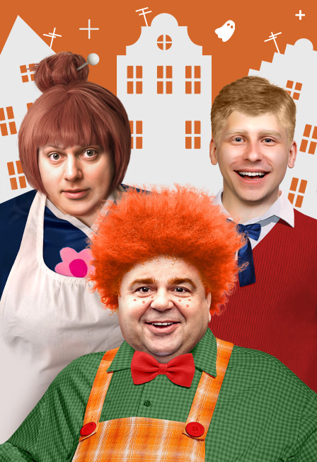 Постер Карлсон в Москве