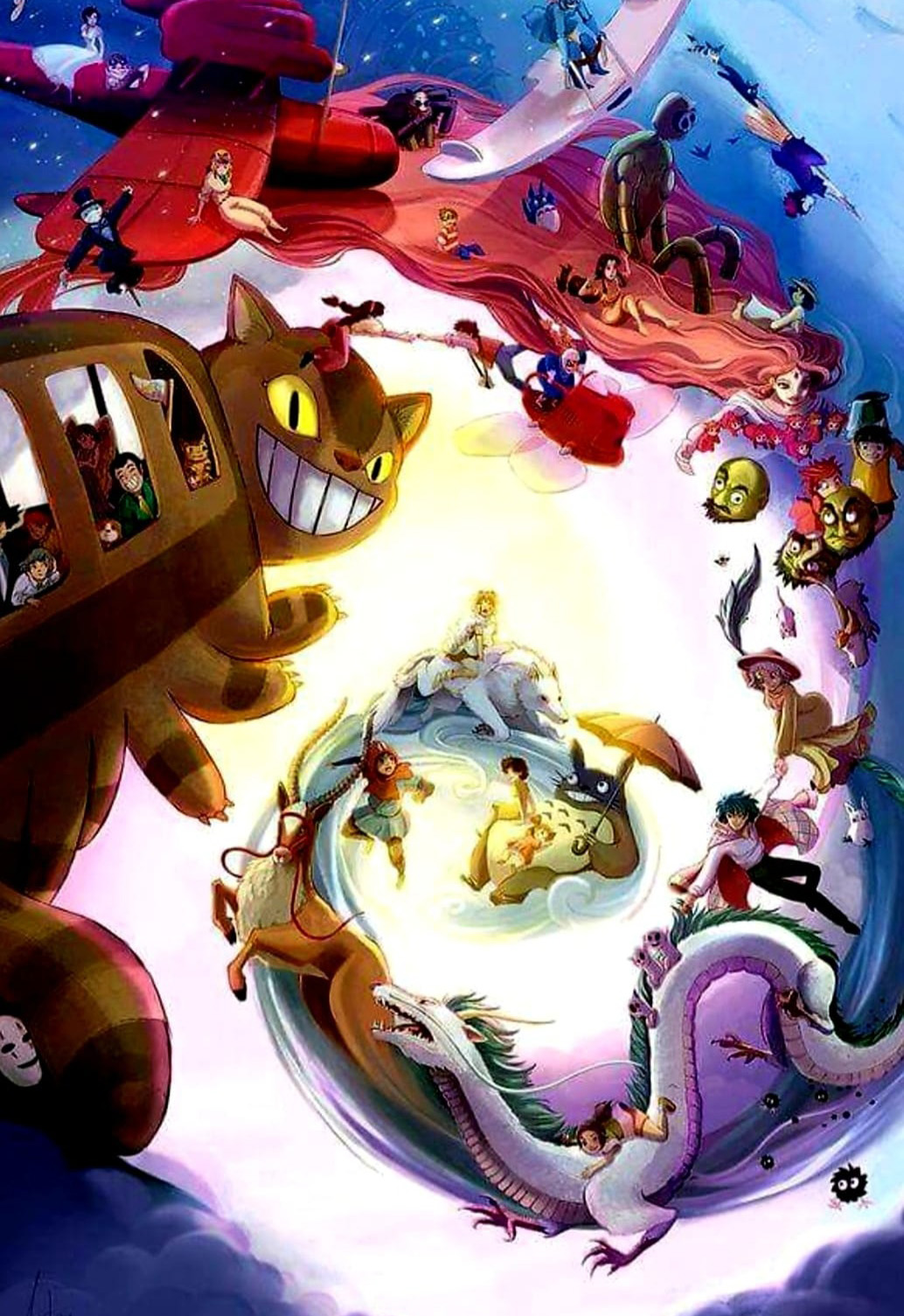 Постер Волшебные миры Хаяо Миядзаки в Москве