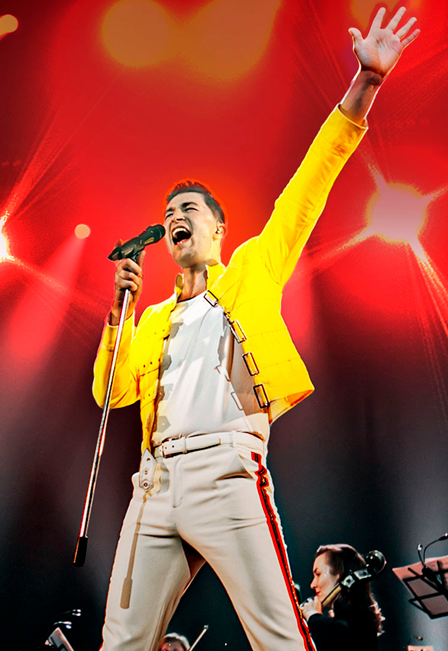 Постер Queen: Шоу «Богемская рапсодия» в сопровождении симфонического оркестра в Москве