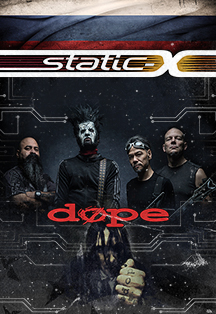 Static-X. Dope Фото афиши Static-X. Dope