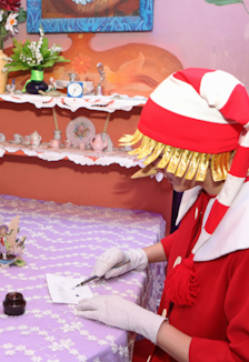 Буратино идёт в школу