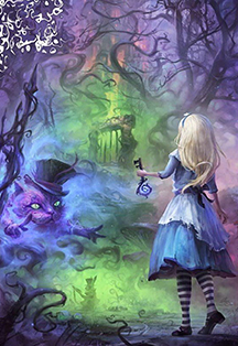 Постер события Сказки для всей семьи с органом. Алиса в стране чудес.