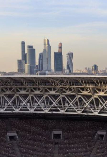 Прогулка по Лужникам с высоты птичьего полета
