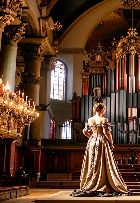 Шедевры органной и вокальной музыки барокко: Бах и Гендель при свечах