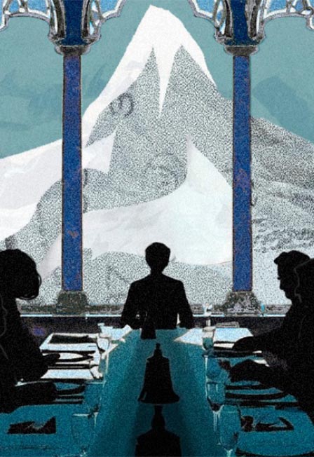 Постер Волшебная гора в Москве