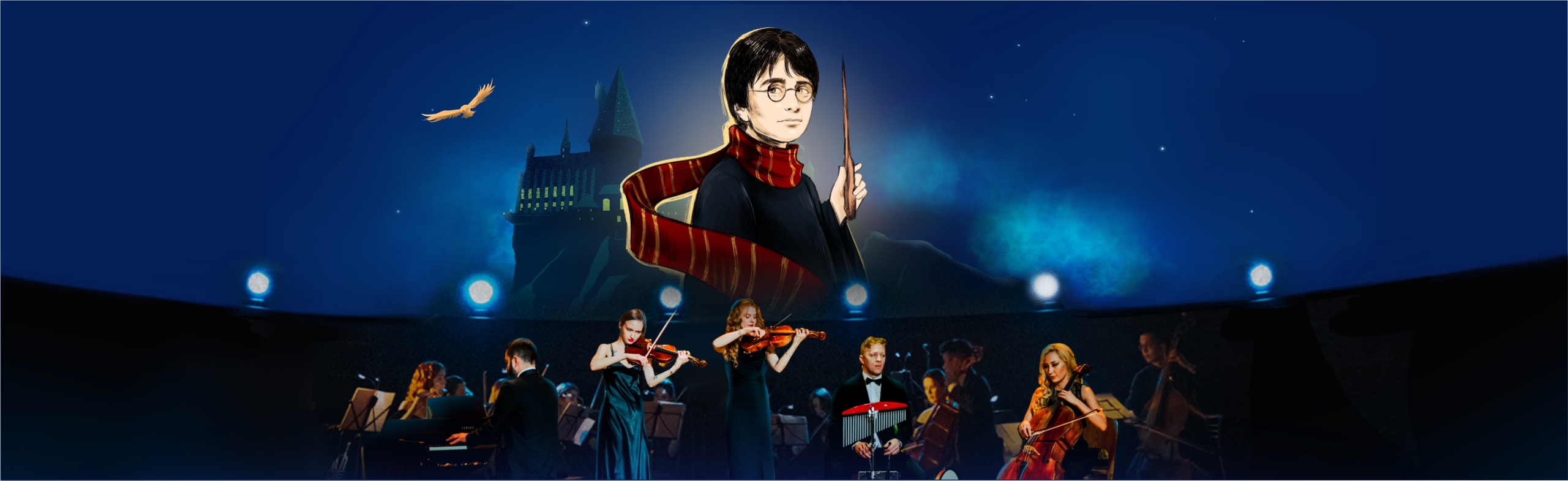 Фото афиши HighTime Orchestra. Музыка вселенной Гарри Поттера.