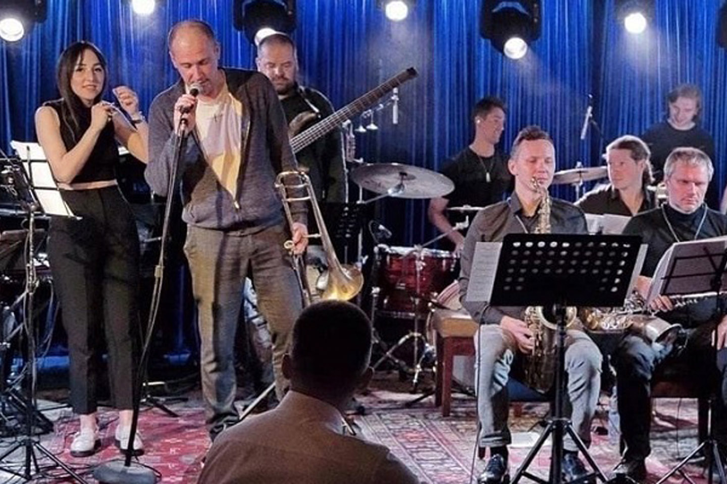 Сергей Долженков & New Blood Big Band Фото афиши Сергей Долженков & New Blood Big Band.