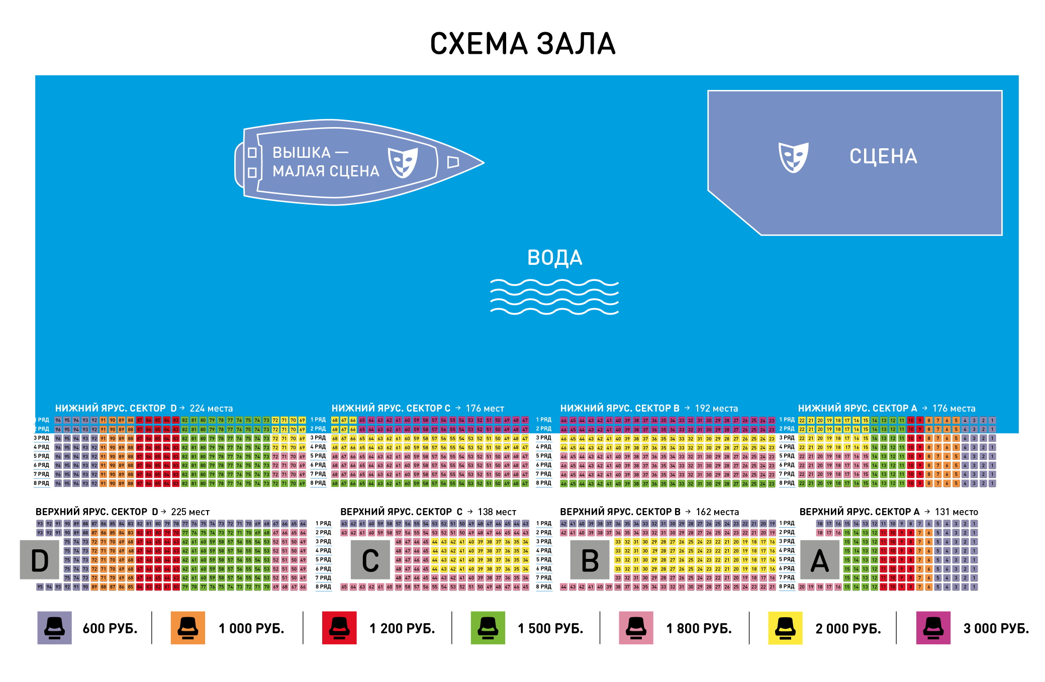 Схема зала для Русалочка. Параллельные миры Схема зала для Русалочка. Параллельные миры
