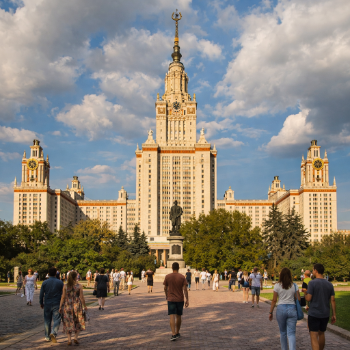 Главное здание МГУ: символ Москвы и архитектурная жемчужина