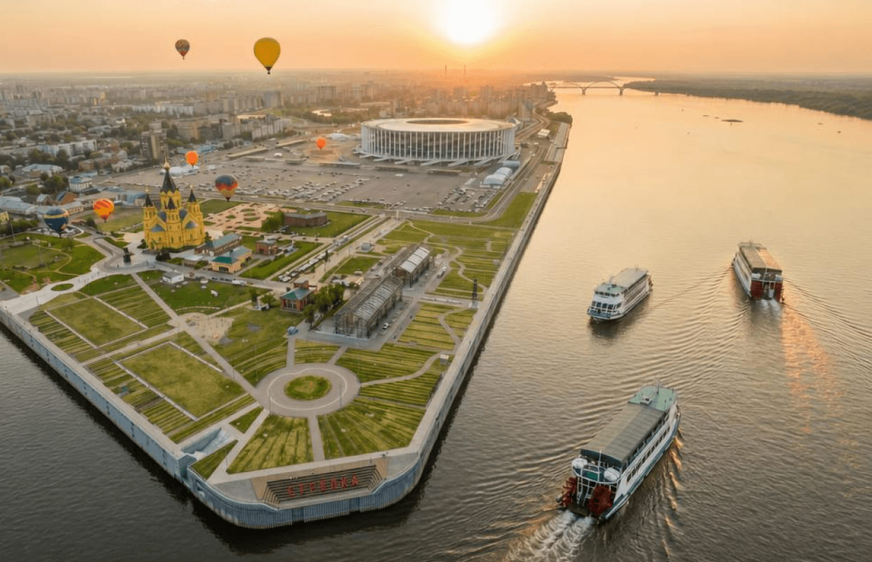 Речная прогулка — 1 час сезон 2026 — Причал №4 — афиша Нижний Новгород