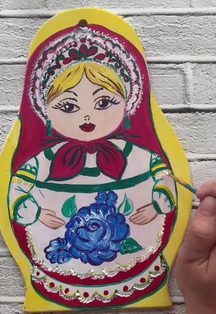 Постер события Русская матрешка. Мастер-класс.