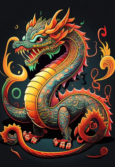 Постер события Новогодняя ночь. New Year Fest. Age Of The Dragon.