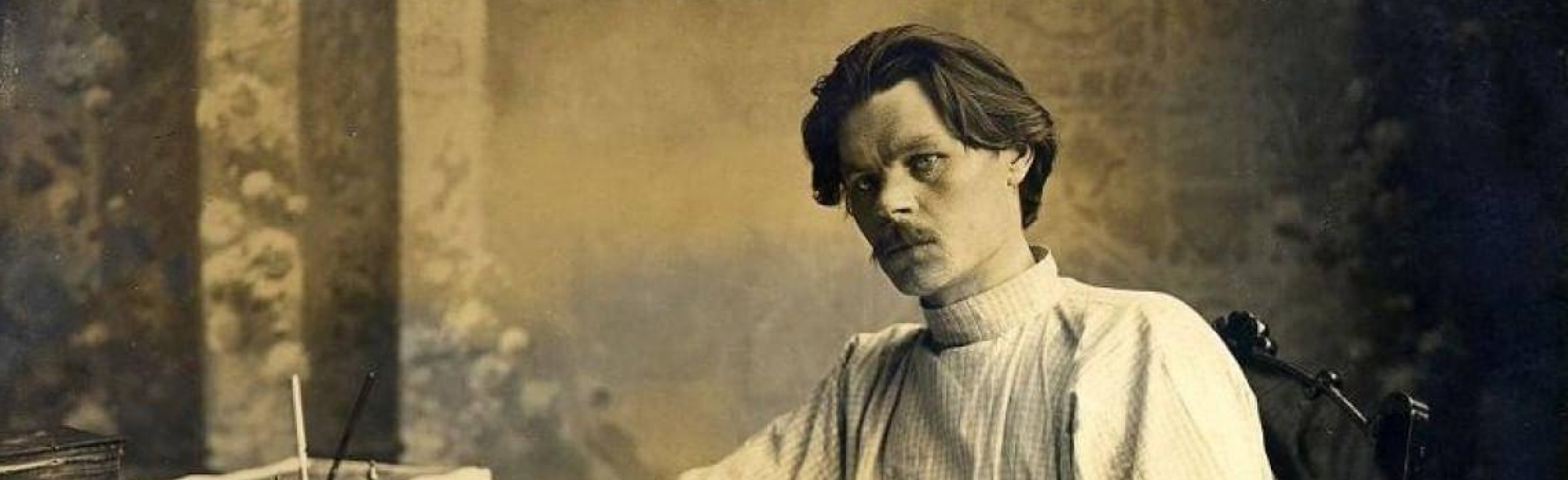 Портрет А. М. Горького: Мастер-класс Фото афиши Портрет А. М. Горького: Мастер-класс.