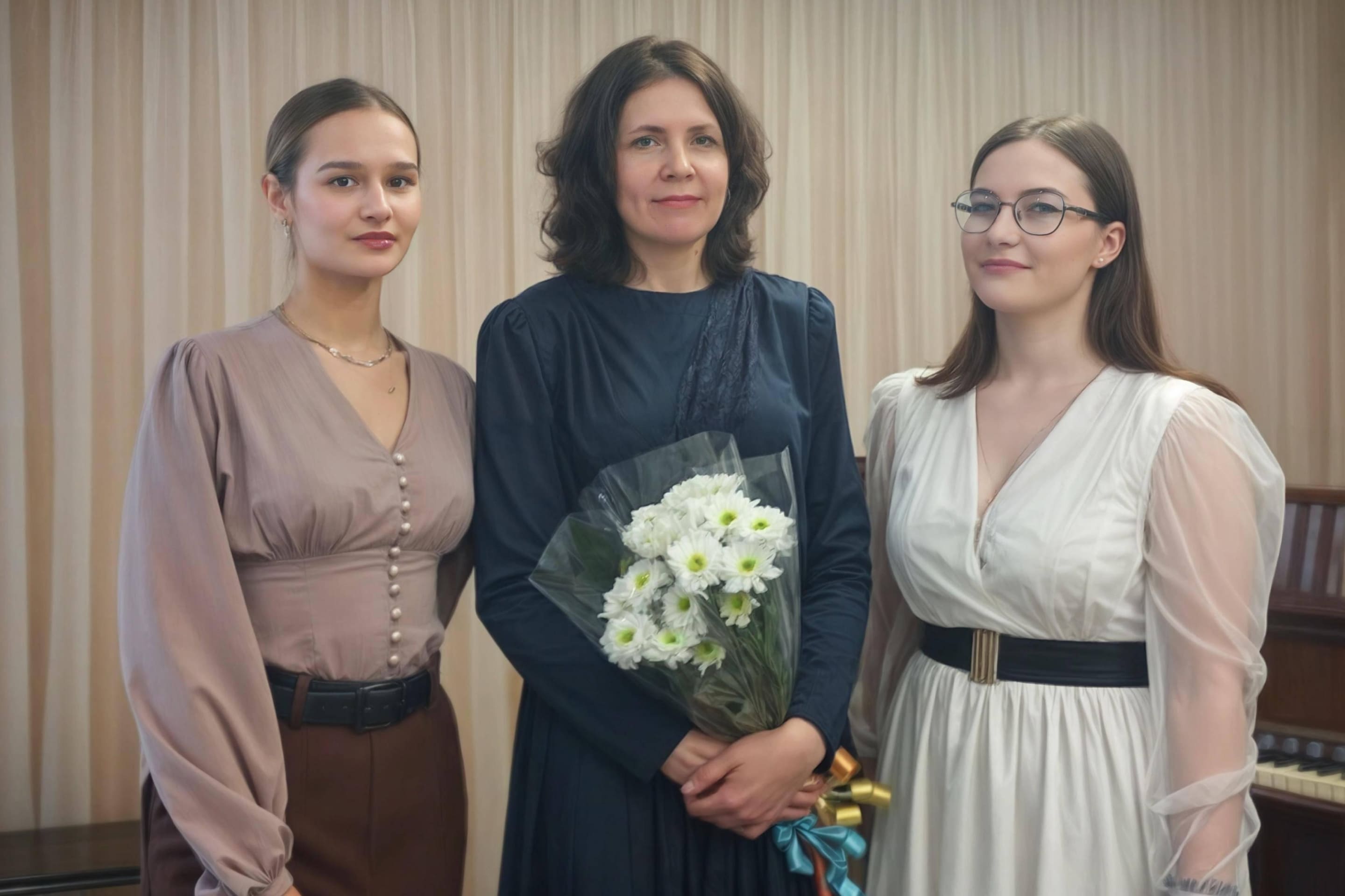 Фото афиши Традиция и современность в фортепианном дуэте учитель – ученик. Концерт.