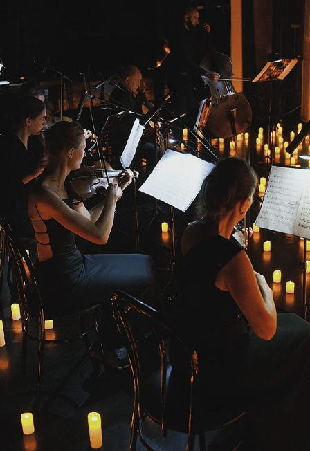 Постер Оркестр при свечах Muse в Новокузнецке