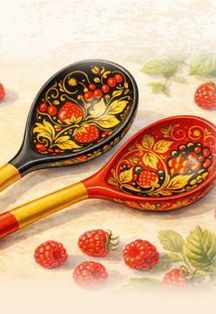 Расписные узоры. Художественная мастерская.