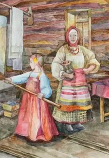 Постер Мифы и предания о русской избе в Оренбурге