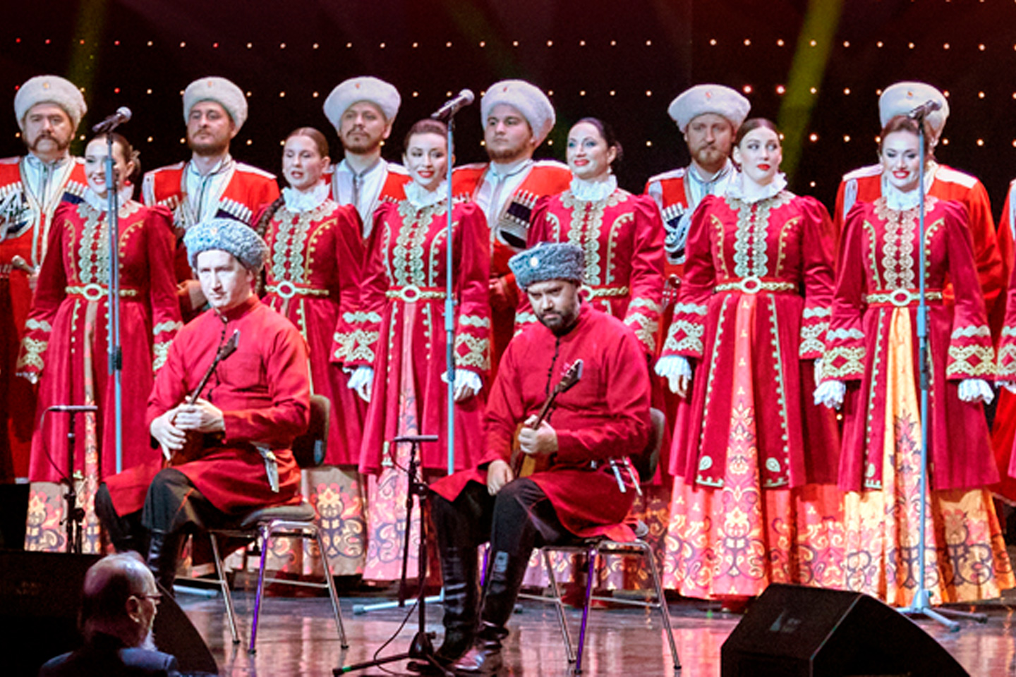 Кубанский казачий хор. Юбилейный концерт Фото афиши Кубанский казачий хор. Юбилейный концерт.