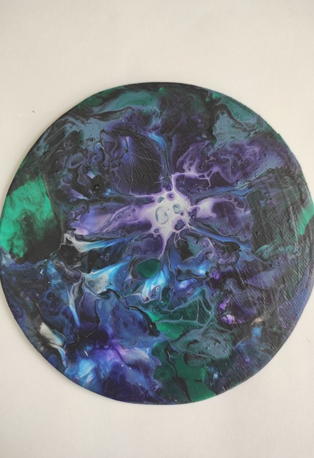 Постер Флюид Арт. Мастер-класс в Орске