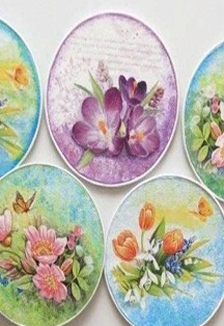 Постер Магнит в технике декупаж. Мастер-класс в Орске