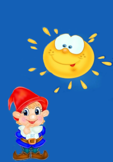 Как гномик Солнышко искал