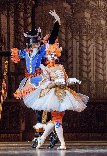 Cцена из «Спящая красавица»