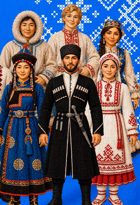 Россию создают народы.