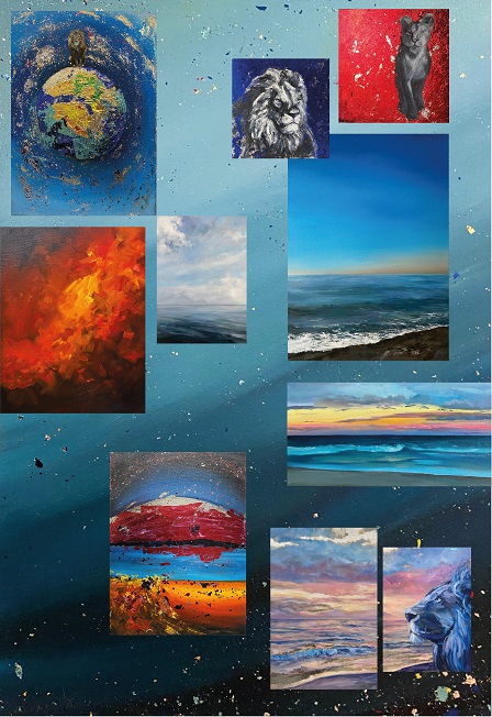 Власть стихий: диалог воды и огня. Выставка Екатерины Поповой