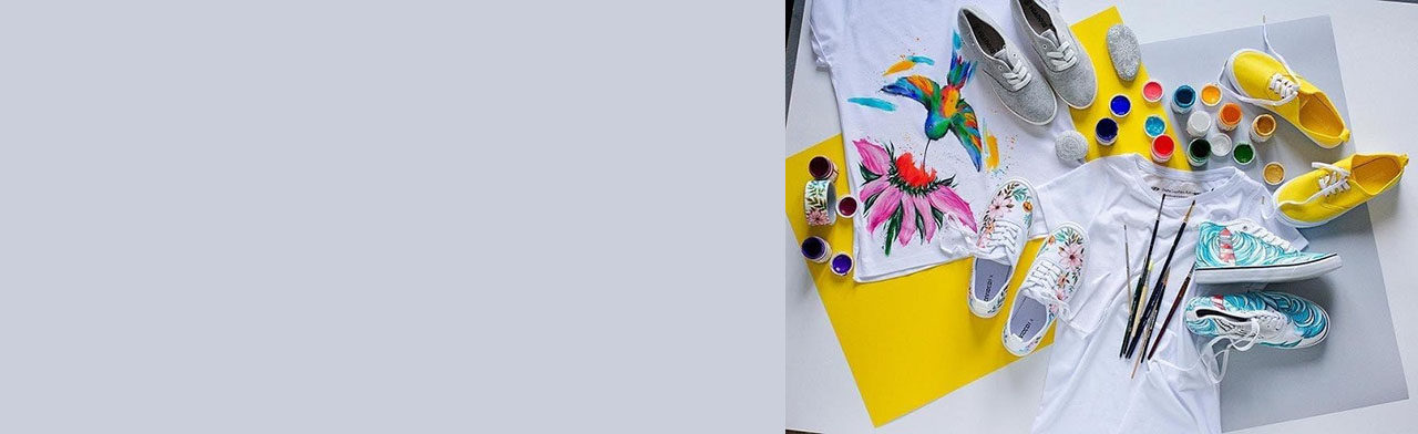 Мастер-класс по росписи ткани